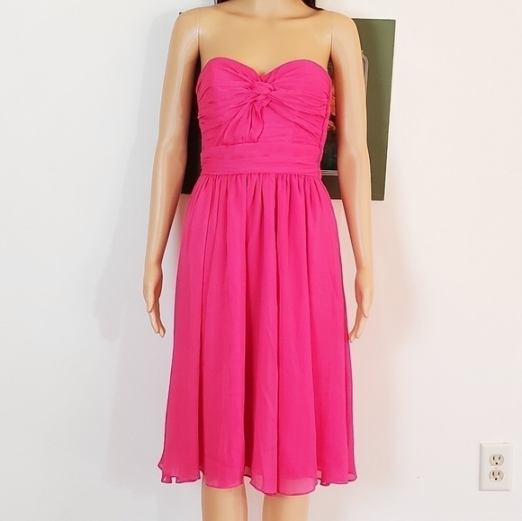 H&M chiffon strapless midi dress - Picture 11 of 13